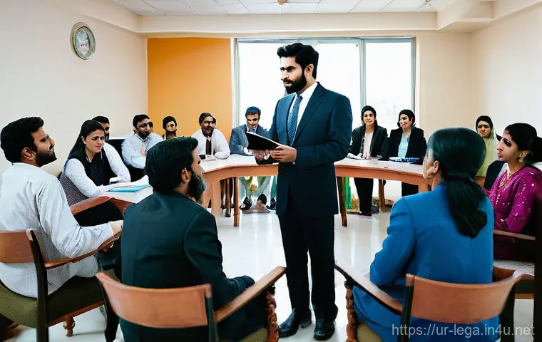 법무사 사무소와 로펌의 협업 사례 - **Prompt:** "An overhead shot of a legal office space where a young, earnest lawyer, wearing a crisp... 법무사 사무소와 로펌의 협업 사례 - **Prompt:** "An overhead shot of a legal office space where a young, earnest lawyer, wearing a crisp...