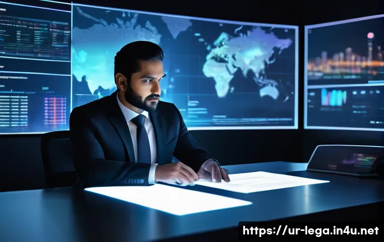 법무사 자격증의 커리어 업그레이드 가능성 - Modern Legal Practice with AI Integration**
"A sleek, high-definition, realistic photograph capt...